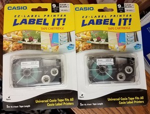 casio ez label printer tape cartridge 9mm
