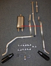 13 - 15 Toyota Tacoma CatBack Dual Exhaust Side Exit - w/ MaxFlow 14" Body