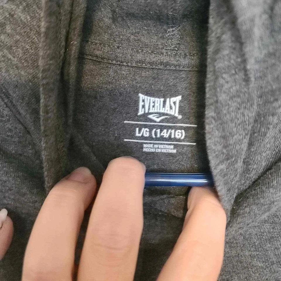 Camiseta manga corta con capucha Everlast para niños nueva sin etiquetas Foto 3 de 4