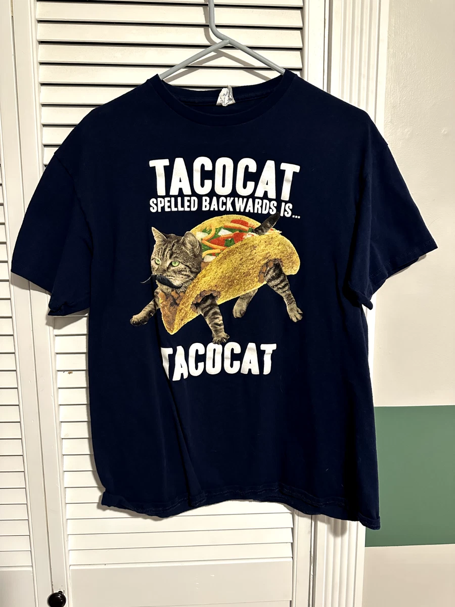 Tacocat spelled store backwards shirt