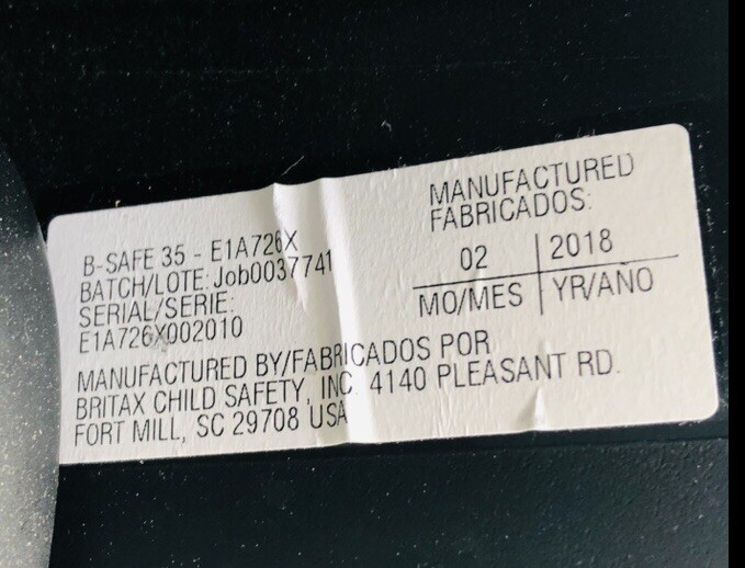 Britax BSafe 35 Safety Metal Locking Clip Belt Car Seat OEM