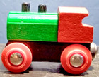 Brio Classic Wooden Railway Green Steam Train Tank Engine Made in Sweden Used — photo 3