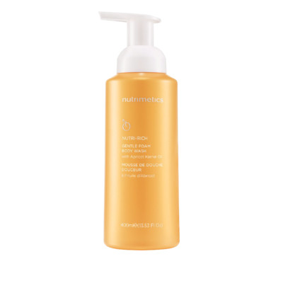 Nutrimetics Nutri-Rich Gentle Foam Hand and Body Wash 400 ml