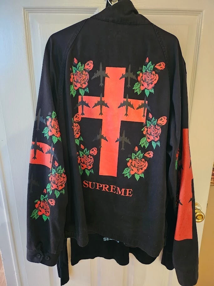 SUPREME   Veste Harrington noire 