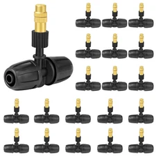 20pcs Outdoor Patio Water Mister Mist Nozzles Misting Cooling System Fan Cooler
