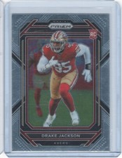 2022 Panini Prizm 396   Drake Jackson San Francisco 49ers RC