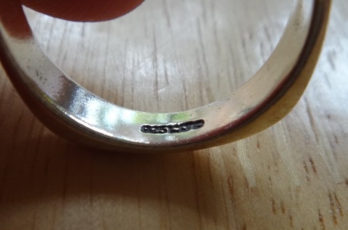 size 7 Sterling Silver Solid Squared Plain 4mm Wide Band Wedding Style Band - 第 3/3 張圖片