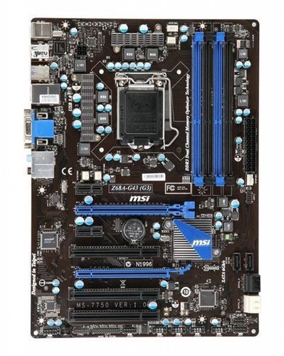 Pack de mise à niveau - MSI Z68A-G43 + Intel Core i5-2500T + 4 Go de RAM #143199 - Photo 2/4
