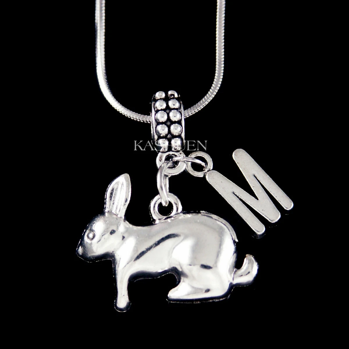 Rabbit clearance memorial necklace