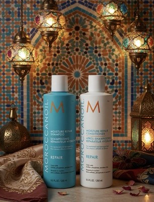 Moroccanoil DUO Moisture Repair Shampoo and Conditioner  - 8.5oz SHIPS FREE!