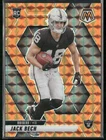 2025 Panini Mosaic Football Orange Jack Bech #349