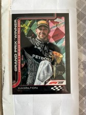 2025 topps chrome f1 lewis hamilton 75th anniversary Refractor 07/75