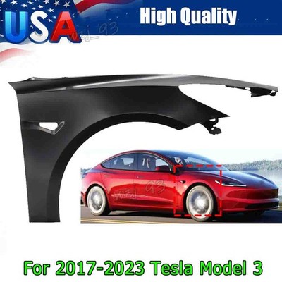 Fender For Tesla Model 3 2017-2023 Front Left Side w/ code PBSB