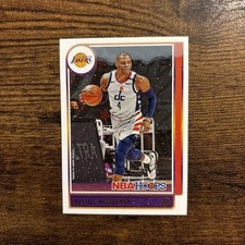 Russell Westbrook 2021-22 Panini NBA Hoops Card #90 Los Angeles Lakers