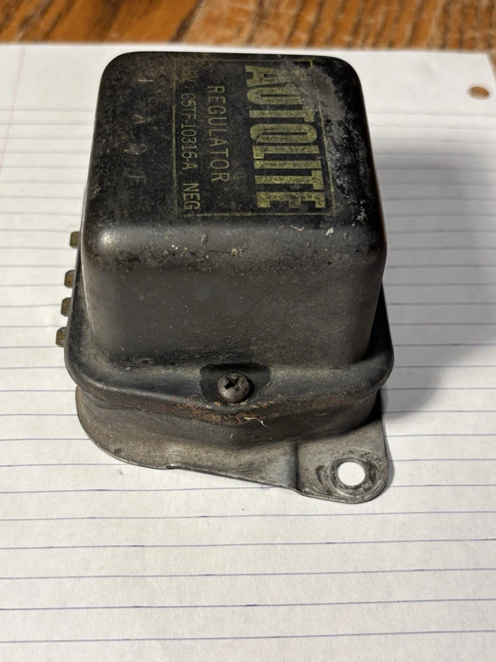 OEM MUSTANG 1965 1966 1967 FORD, MERCURY C5TF-10316-A REGULADOR DE VOLTAJE Foto 3 de 4