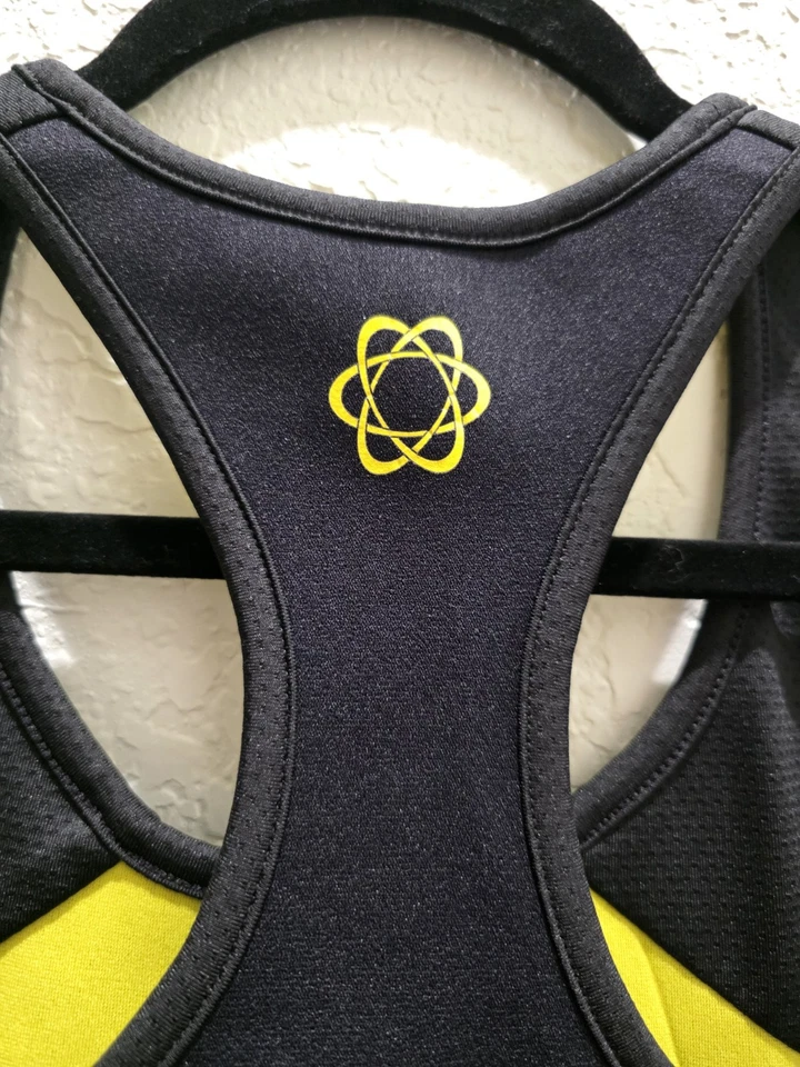 Zaggora Women's Size L  Black Neoprene Thermo Fit Compression Racer Tank Top  - Image 3 of 4