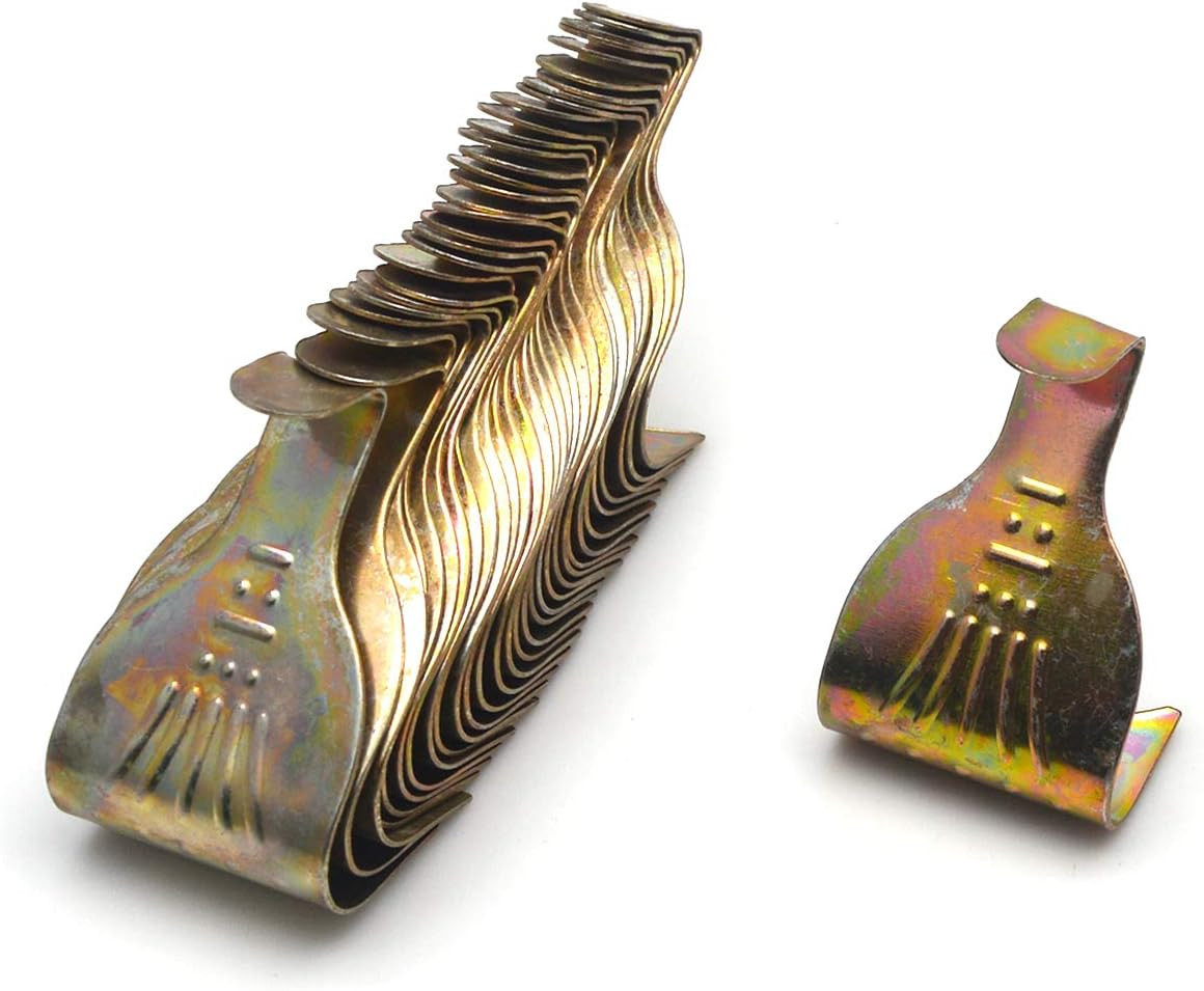 2.2" x 1.3" Metal Rail Molding Hanging Hooks Colorful Photo Frame Picture Rail H