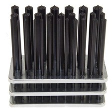 28 Piece Transfer Punch Set 3/32"-1/2" by 64Ths plus 17/32"
