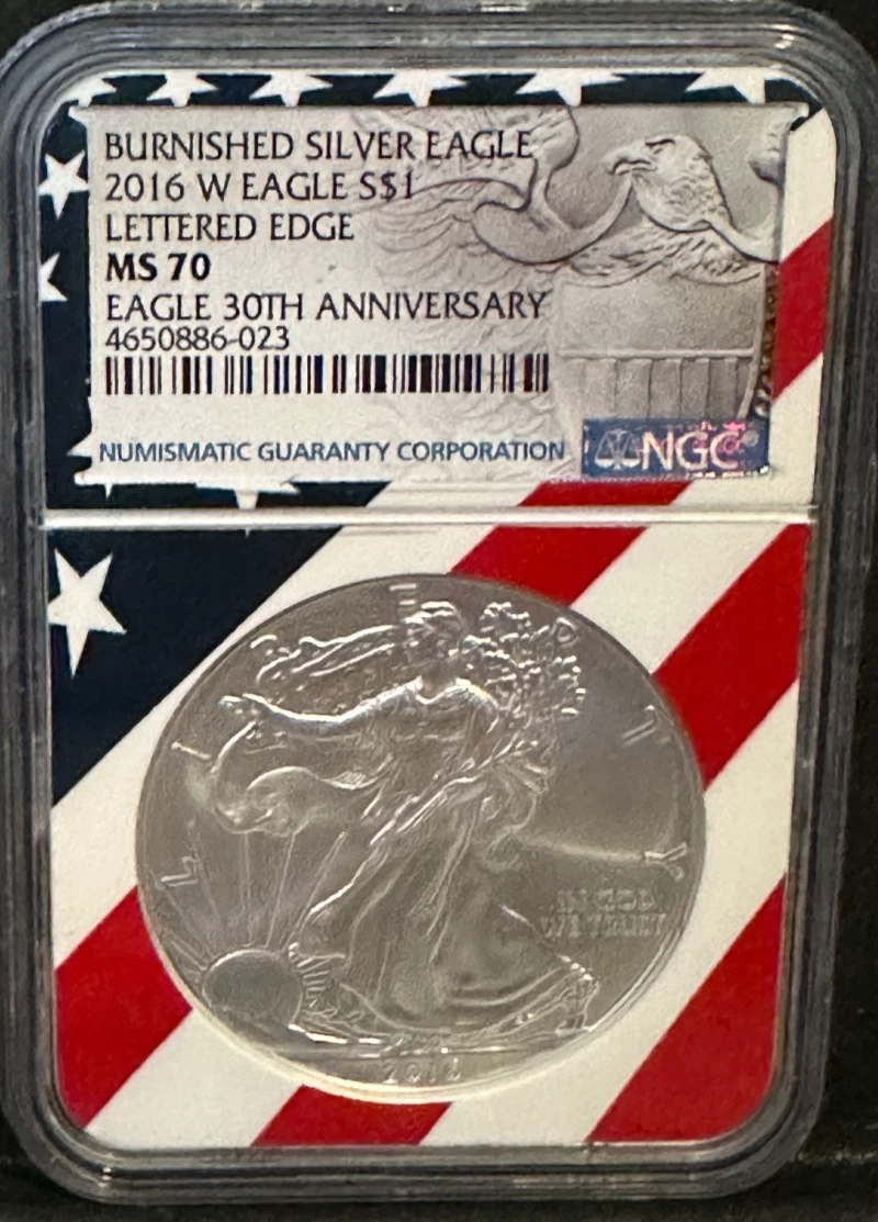 American Eagle MS 70 Graded 2016 Silver Bullion Coins for sale | eBay