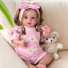 BABESIDE Reborn Baby Dolls, 20Inch Soft Cloth Body Realistic Baby Doll w/Root...