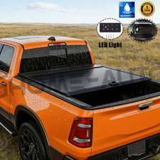 5.7ft Hard Retractable Truck Bed Cover Wkeys For 2009-2026 Dodge Ram 1500 Us