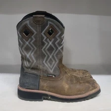 Wolverine Rancher Pro Comp Toe Boot Brown Mens Size 7M