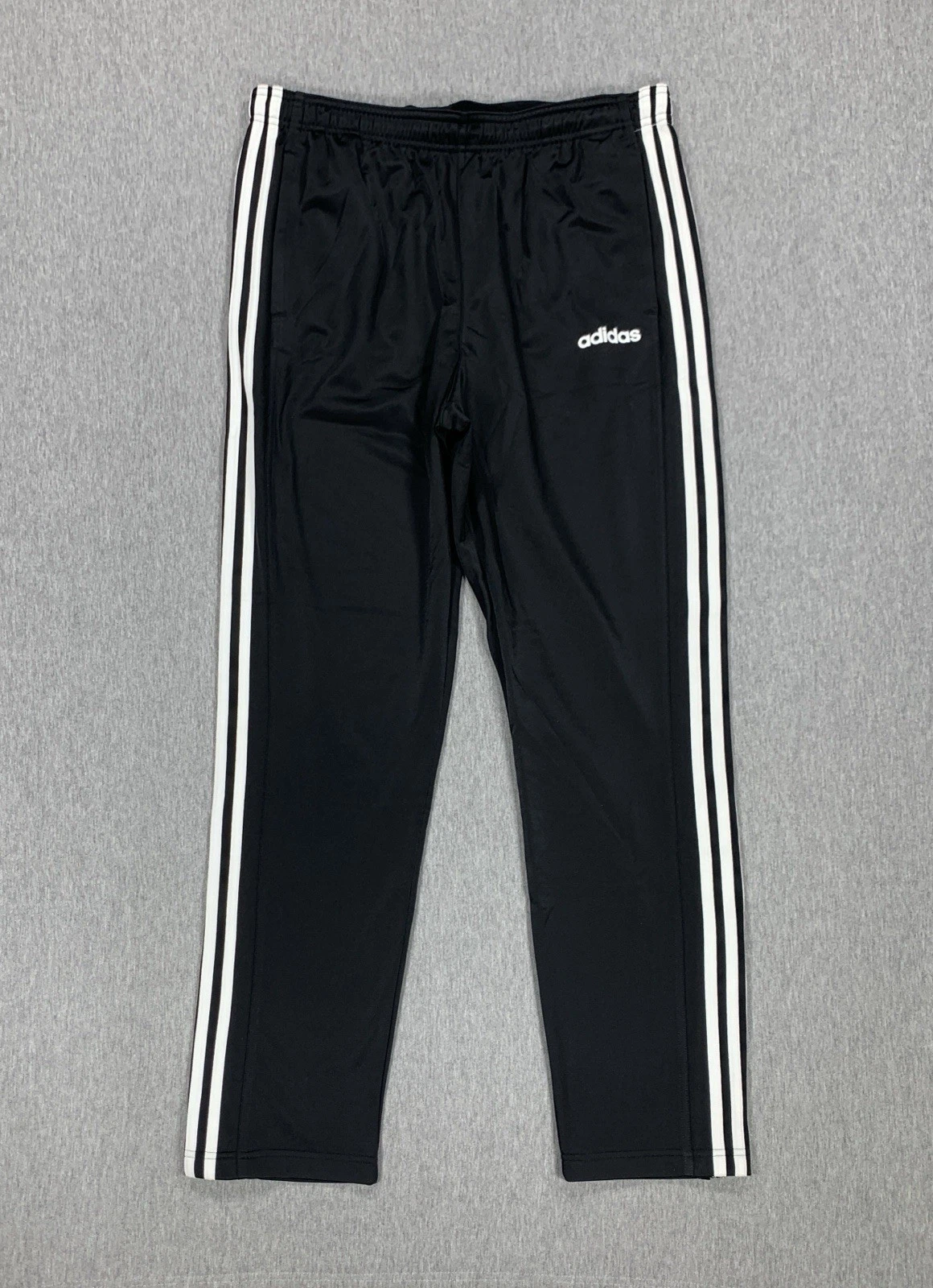adidas Tricot Track Pants Black White Joggers Zipped Ankle CE9963 Men's 2XL