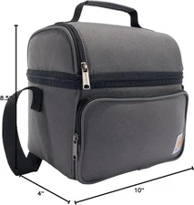 Carhartt Cooler Bag Soft Shell Insulated 12 Can Two Compartment Lunch NEW W/TAGS