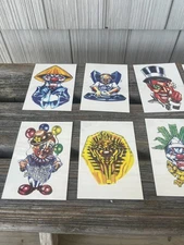 TEMPORARY TATOOS  300 CLOWN TATTOOS    