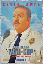 Kevin James Signed 11x17 Poster Paul Blart Mall Cop Autographed JSA COA