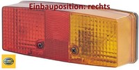 Hella 2SE003184-101 Heckleuchte Rechts RüCklicht Hecklicht RüCkleuchte