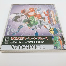 Melted case: SNK NEO GEO CD NCD 2020 Super Baseball NEOGEO NEW 1991 Japan import