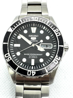 Seiko 5 Sports ''Sea Urchin'' SNZF17 Automatic 23-Jewel Uhr - Glasboden -