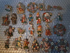 Antiker Zinn Schmuck 24  Weihnachtsschmuck Ba...