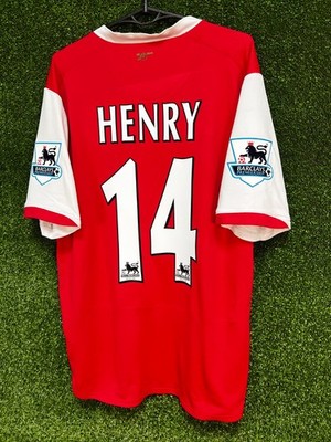 THIERRY HENRY #14 MEN'S FC ARSENAL 2006/2007 SOCCER FOOTBALL SHIRT