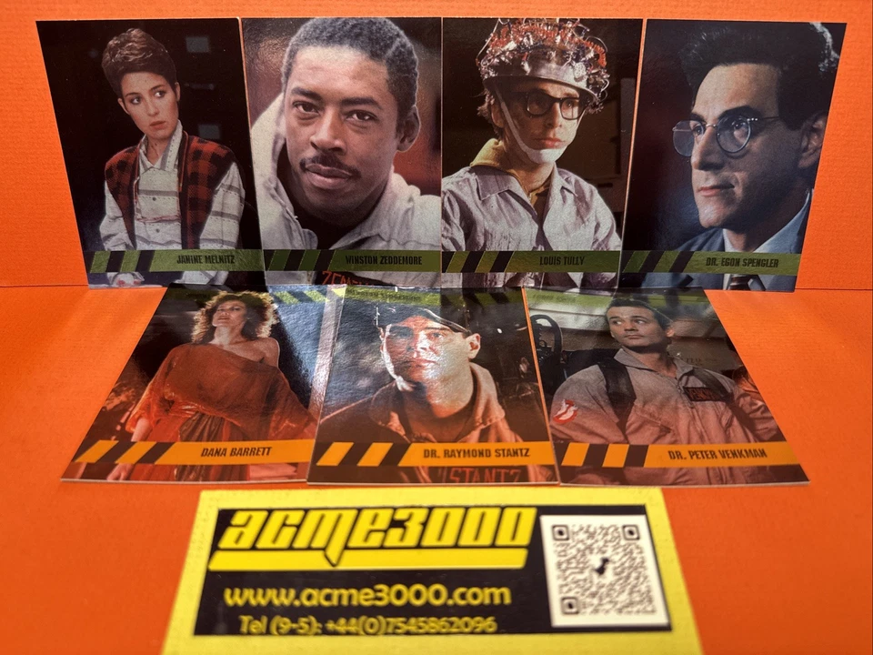 Cryptozoic GHOSTBUSTERS - 97 Card PARALLEL RAINBOW FOIL Base & 5x Chase SETS - Image 3 of 4