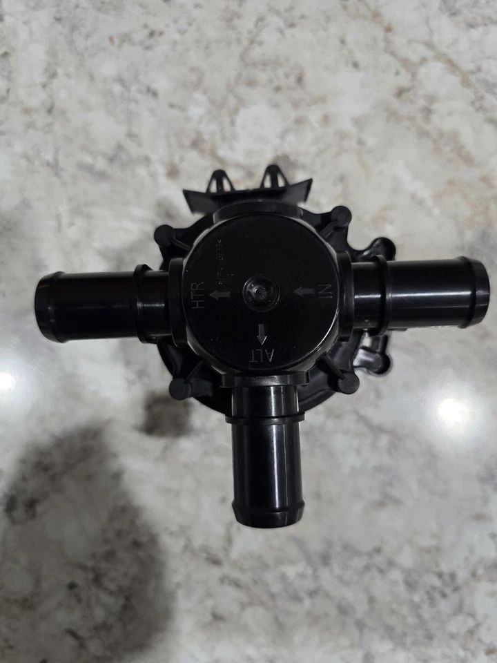 1x Válvula de control de refrigerante de calefacción de 3 vías para motor diésel Ram 1500 3,0 L 2014-2019 Foto 2 de 4