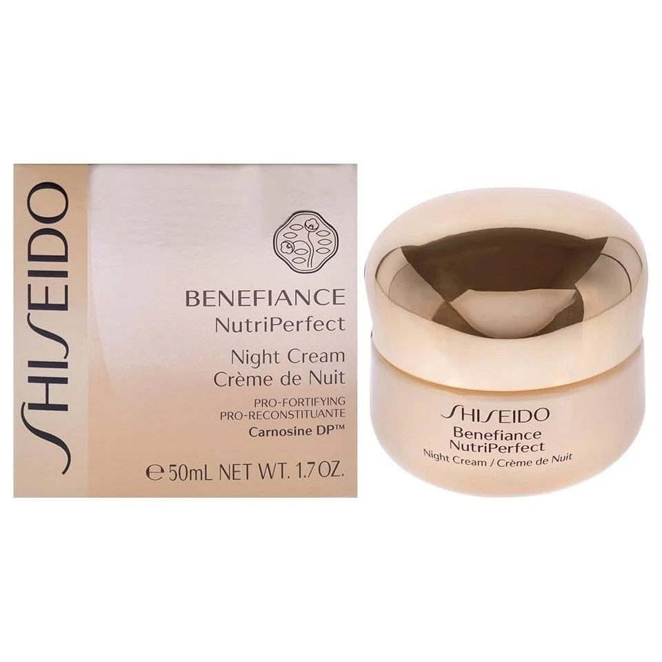 Shiseido Benefiance NutriPerfect Night Cream 50ml / 1.7oz Sealed, Pack of 2 - Image 3 of 4