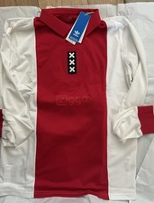 AJAX 125th ANNIVERSARY ADIDAS SHIRT SIZE L LIMITED SPECIAL EDITION + BADGE