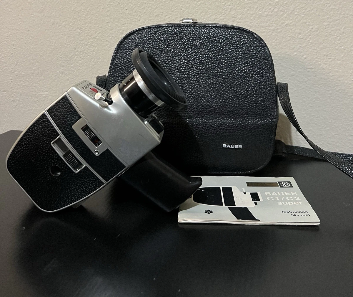 Caméra année 1975 super 8 BAUER C 21 BE pour collectionneur