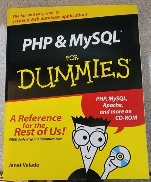 PHP & MYSQL FOR DUMMIES W DISC JANET VALADE SC