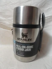 NEW STANLEY ALL IN ONE FOOD JAR 18oz VACUUM INSULATED  STAINLESS STEEL LEAKPROOF