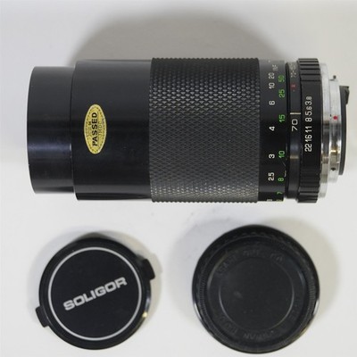 Soligor 70-150mm C/D f/3.8 MC Zoom Lens for Pentax K Mount Nice Condition