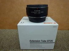 Canon Extension Tube EF25 for 50mm Macro close up EF-25 Tube EF EFs