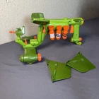 Vintage 1988 TMNT Teenage Mutant Ninja Turtles Blimp Base & Accessories No Blimp