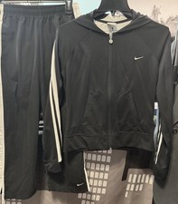VTG Nike Tracksuit SZ S Black  White