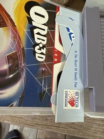 NES ORB.3D Game CIB / 3d glasses included & Manual W/Nintendo Hard Plastic Case