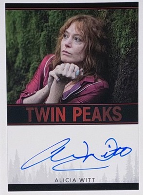 2025 Rittenhouse Twin Peaks Log Lady Alicia Witt Auto Autograph Bordered