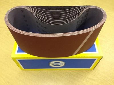 610 x 100 Hermes portable cloth belts pls select grade (10 per box) P60 - P240