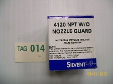 Silvent 4120 NPT w/o Nozzle Guard Replacement Nozzle Stainless Steel
